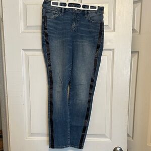 Lucky Brand Jeans with tuxedo stripe